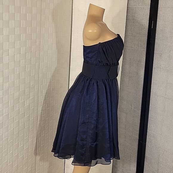 KATHRYN CONOVER CHAFFIN SHORT STRAPLESS COCKTAIL DRESS - Picture 5 of 13
